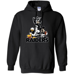 Mickey Mouse Oakland Raiders American Football Nfl Sports Shirt Pullover Hoodie Sweatshirt Pullover Hoodie Sweatshirt - amzapparel