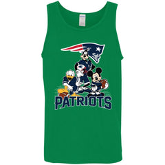 Mickey Mouse New England Patriots American Football Nfl Sports Shirt Men Cotton Tank Men Cotton Tank - amzapparel