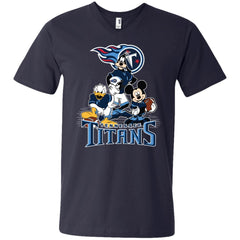 Mickey Mouse Tennessee Titans American Football Nfl Sports Shirt Men V-Neck T-Shirt Men V-Neck T-Shirt - amzapparel