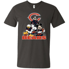 Mickey Mouse Chicago Bears American Football Nfl Sports Shirt Men V-Neck T-Shirt Men V-Neck T-Shirt - amzapparel