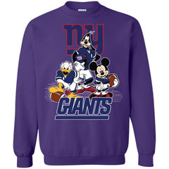 Mickey Mouse New York Giants American Football Nfl Sports Shirt Crewneck Pullover Sweatshirt Crewneck Pullover Sweatshirt - amzapparel