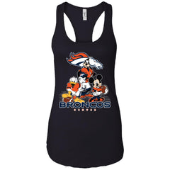 Mickey Mouse Denver Broncos American Football Nfl Sports Shirt Women Tank Top Women Tank Top - amzapparel