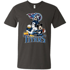Mickey Mouse Tennessee Titans American Football Nfl Sports Shirt Men V-Neck T-Shirt Men V-Neck T-Shirt - amzapparel