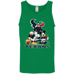 Mickey Mouse Houston Texans American Football Nfl Sports Shirt Men Cotton Tank Men Cotton Tank - amzapparel