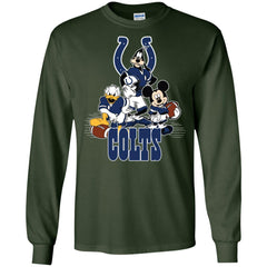 Mickey Mouse Indianapolis Colts American Football Nfl Sports Shirt Men Long Sleeve Shirt Men Long Sleeve Shirt - amzapparel