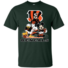 Mickey Mouse Cincinnati Bengals American Football Nfl Sports Shirt Men Cotton T-Shirt Men Cotton T-Shirt - amzapparel