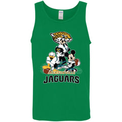 Mickey Mouse Jacksonville Jaguar American Football Nfl Sports Shirt Men Cotton Tank Men Cotton Tank - amzapparel