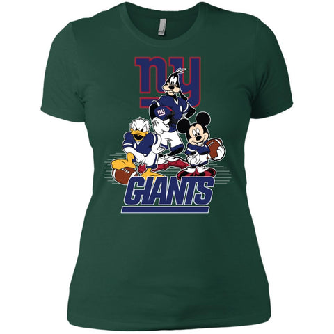 Mickey Mouse New York Giants American Football Nfl Sports Shirt