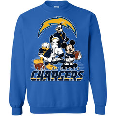 Mickey Mouse Los Angeles Chargers American Football Nfl Sports Shirt Crewneck Pullover Sweatshirt Crewneck Pullover Sweatshirt - amzapparel