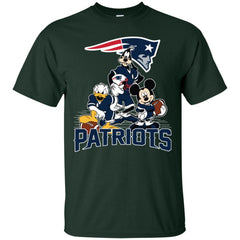Mickey Mouse New England Patriots American Football Nfl Sports Shirt Men Cotton T-Shirt Men Cotton T-Shirt - amzapparel