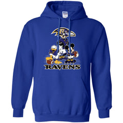 Mickey Mouse Baltimore Ravens American Football Nfl Sports Shirt Pullover Hoodie Sweatshirt Pullover Hoodie Sweatshirt - amzapparel