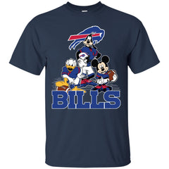 Mickey Mouse Buffalo Bills American Football Nfl Sports Shirt Men Cotton T-Shirt Men Cotton T-Shirt - amzapparel
