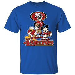 Mickey Mouse San Francisco 49ers American Football Nfl Sports Shirt Men Cotton T-Shirt Men Cotton T-Shirt - amzapparel