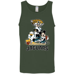 Mickey Mouse Jacksonville Jaguar American Football Nfl Sports Shirt Men Cotton Tank Men Cotton Tank - amzapparel