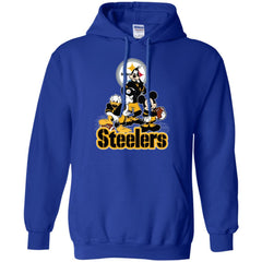 Mickey Mouse Pittsburgh Steelers American Football Nfl Sports Shirt Pullover Hoodie Sweatshirt Pullover Hoodie Sweatshirt - amzapparel
