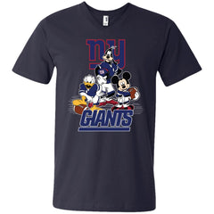 Mickey Mouse New York Giants American Football Nfl Sports Shirt Men V-Neck T-Shirt Men V-Neck T-Shirt - amzapparel