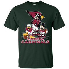 Mickey Mouse Arizona Cardinals American Football Nfl Sports Shirt Men Cotton T-Shirt Men Cotton T-Shirt - amzapparel