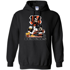 Mickey Mouse Cincinnati Bengals American Football Nfl Sports Shirt Pullover Hoodie Sweatshirt Pullover Hoodie Sweatshirt - amzapparel