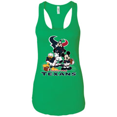 Mickey Mouse Houston Texans American Football Nfl Sports Shirt Women Tank Top Women Tank Top - amzapparel