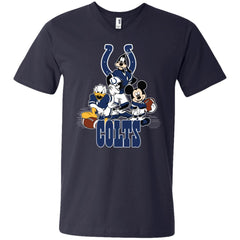 Mickey Mouse Indianapolis Colts American Football Nfl Sports Shirt Men V-Neck T-Shirt Men V-Neck T-Shirt - amzapparel