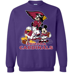 Mickey Mouse Arizona Cardinals American Football Nfl Sports Shirt Crewneck Pullover Sweatshirt Crewneck Pullover Sweatshirt - amzapparel
