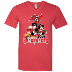 Mickey Mouse Tampa Bay Buccaneers American Football Nfl Sports Shirt Men V-Neck T-Shirt Men V-Neck T-Shirt - amzapparel