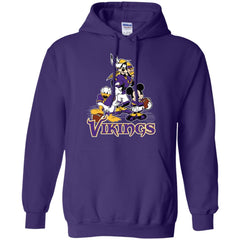 Mickey Mouse Minnesota Vikings American Football Nfl Sports Shirt Pullover Hoodie Sweatshirt Pullover Hoodie Sweatshirt - amzapparel