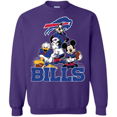 Mickey Mouse Buffalo Bills American Football Nfl Sports Shirt Crewneck Pullover Sweatshirt Crewneck Pullover Sweatshirt - amzapparel