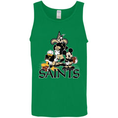 Mickey Mouse New Orleans Saints American Football Nfl Sports Shirt Men Cotton Tank Men Cotton Tank - amzapparel