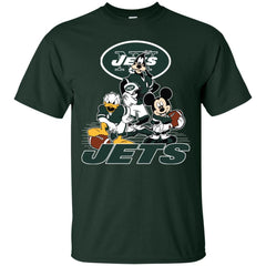 Mickey Mouse New York Jets American Football Nfl Sports Shirt Men Cotton T-Shirt Men Cotton T-Shirt - amzapparel