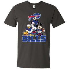 Mickey Mouse Buffalo Bills American Football Nfl Sports Shirt Men V-Neck T-Shirt Men V-Neck T-Shirt - amzapparel