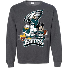 Mickey Mouse Philadelphia Eagle American Football Nfl Sports Shirt Crewneck Pullover Sweatshirt Crewneck Pullover Sweatshirt - amzapparel