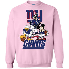 Mickey Mouse New York Giants American Football Nfl Sports Shirt Crewneck Pullover Sweatshirt Crewneck Pullover Sweatshirt - amzapparel