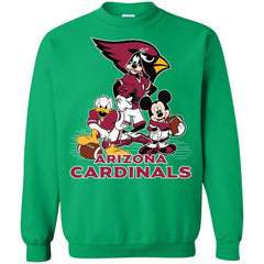 Mickey Mouse Arizona Cardinals American Football Nfl Sports Shirt Crewneck Pullover Sweatshirt Crewneck Pullover Sweatshirt - amzapparel