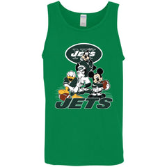 Mickey Mouse New York Jets American Football Nfl Sports Shirt Men Cotton Tank Men Cotton Tank - amzapparel