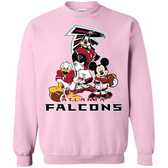 Mickey Mouse Atlanta Falcons American Football Nfl Sports Shirt Crewneck Pullover Sweatshirt Crewneck Pullover Sweatshirt - amzapparel