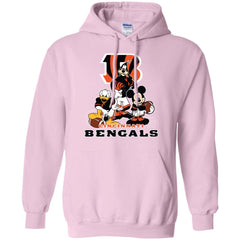 Mickey Mouse Cincinnati Bengals American Football Nfl Sports Shirt Pullover Hoodie Sweatshirt Pullover Hoodie Sweatshirt - amzapparel