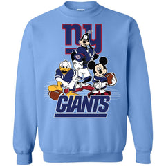 Mickey Mouse New York Giants American Football Nfl Sports Shirt Crewneck Pullover Sweatshirt Crewneck Pullover Sweatshirt - amzapparel