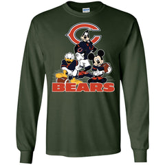 Mickey Mouse Chicago Bears American Football Nfl Sports Shirt Men Long Sleeve Shirt Men Long Sleeve Shirt - amzapparel