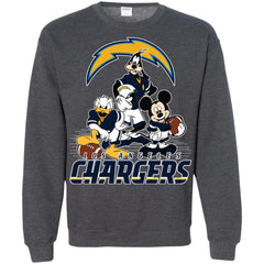 Mickey Mouse Los Angeles Chargers American Football Nfl Sports Shirt Crewneck Pullover Sweatshirt Crewneck Pullover Sweatshirt - amzapparel