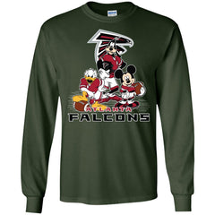 Mickey Mouse Atlanta Falcons American Football Nfl Sports Shirt Men Long Sleeve Shirt Men Long Sleeve Shirt - amzapparel