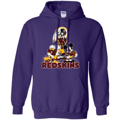 Mickey Mouse Washington Redskins American Football Nfl Sports Shirt Pullover Hoodie Sweatshirt Pullover Hoodie Sweatshirt - amzapparel
