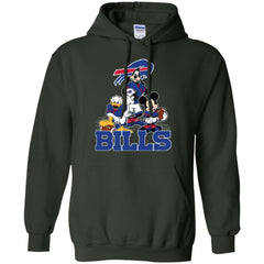 Mickey Mouse Buffalo Bills American Football Nfl Sports Shirt Pullover Hoodie Sweatshirt Pullover Hoodie Sweatshirt - amzapparel