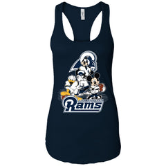 Mickey Mouse Los Angeles Rams American Football Nfl Sports Shirt Women Tank Top Women Tank Top - amzapparel