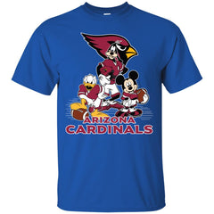 Mickey Mouse Arizona Cardinals American Football Nfl Sports Shirt Men Cotton T-Shirt Men Cotton T-Shirt - amzapparel