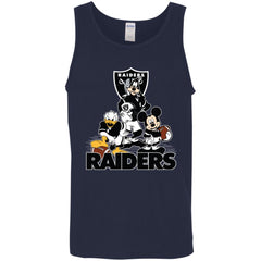 Mickey Mouse Oakland Raiders American Football Nfl Sports Shirt Men Cotton Tank Men Cotton Tank - amzapparel