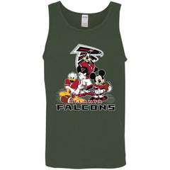 Mickey Mouse Atlanta Falcons American Football Nfl Sports Shirt Men Cotton Tank Men Cotton Tank - amzapparel