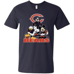Mickey Mouse Chicago Bears American Football Nfl Sports Shirt Men V-Neck T-Shirt Men V-Neck T-Shirt - amzapparel