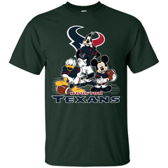 Mickey Mouse Houston Texans American Football Nfl Sports Shirt Men Cotton T-Shirt Men Cotton T-Shirt - amzapparel
