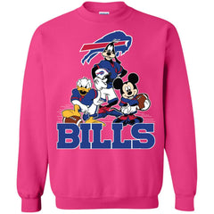 Mickey Mouse Buffalo Bills American Football Nfl Sports Shirt Crewneck Pullover Sweatshirt Crewneck Pullover Sweatshirt - amzapparel